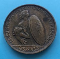 La Suisse Societe d'Assurances à Lausanne 1858-1933