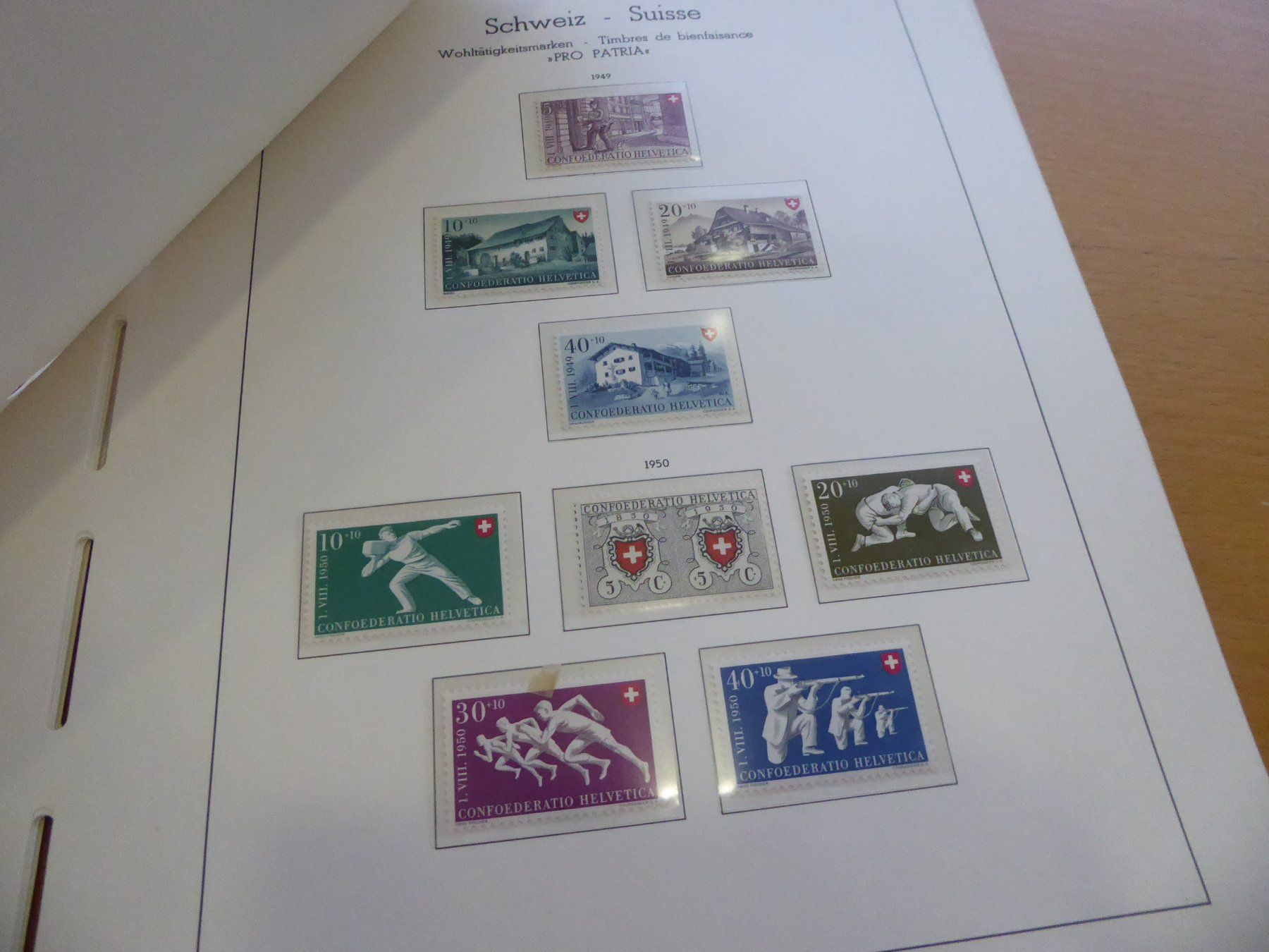 Alle Briefmarken: Auswahl Pro Patria – Gebraucht aus Rothrist von swisstools 5