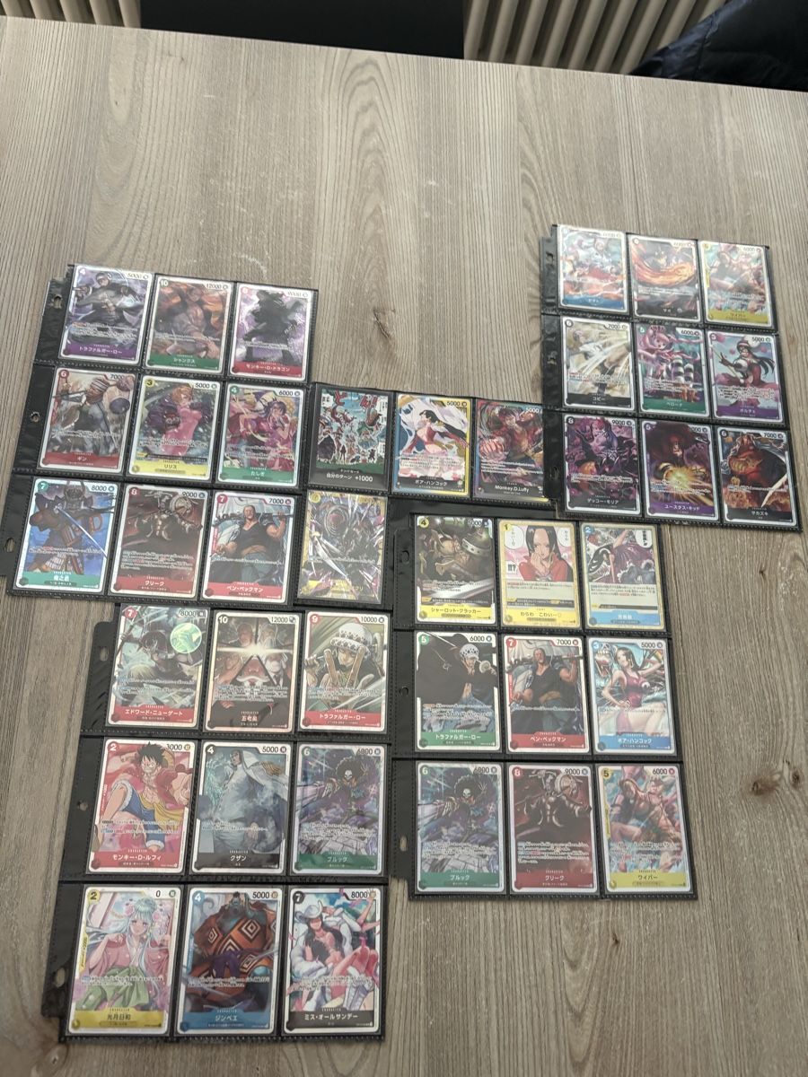 Bandai Carte collezionabili: One Piece TCG - SR,SEC und Leader Sammlung JP – Nuovo (secondo la descrizione) da Birsfelden venduto da alex4127