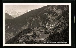 Osco, Blick zur Ortschaft auf dem Berg