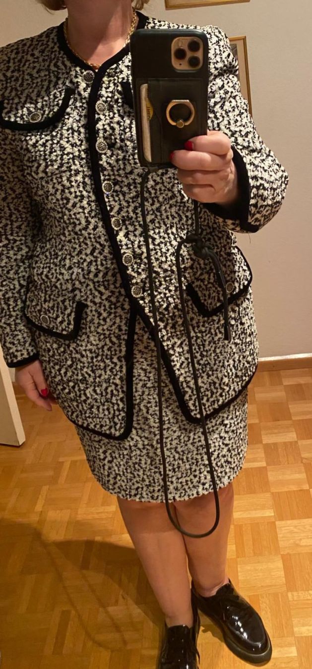 Completi & Tailleur: Damen Rock mit Blazer von Renzo, Gr. 38 – Usato da Basel venduto da RiaLi 3
