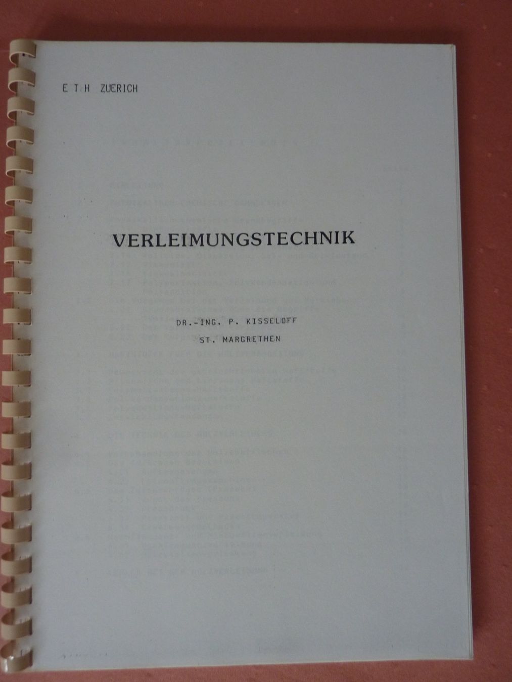 Libri: Verleimungstechnik – Usato da Triengen venduto da Nussbaum14 1
