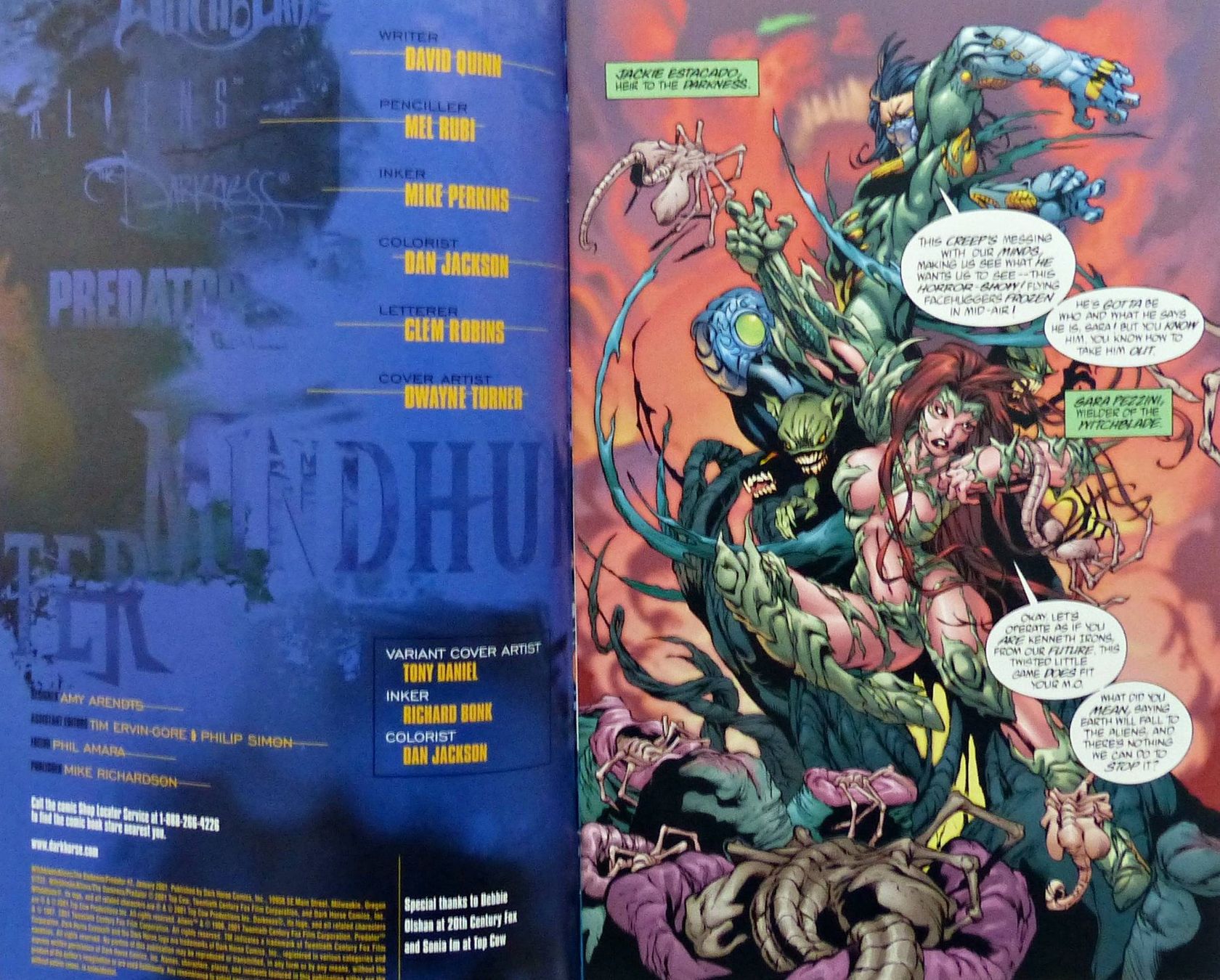 Fumetti: PREDATOR & ALIEN IN MINDHUNTER 1-3 COMPLETE STORY DH 2000 – Usato da Lugano venduto da YouWantUS 4