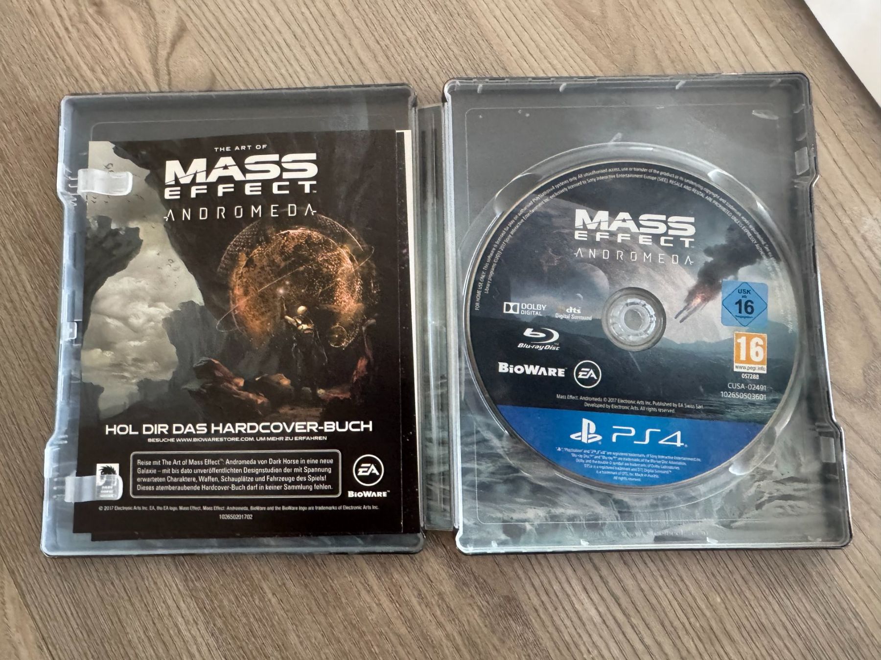 Giochi: Mass Effect: Andromeda PS4 als Steelbook-Version – Usato da Nottwil venduto da dan_8wvp 2