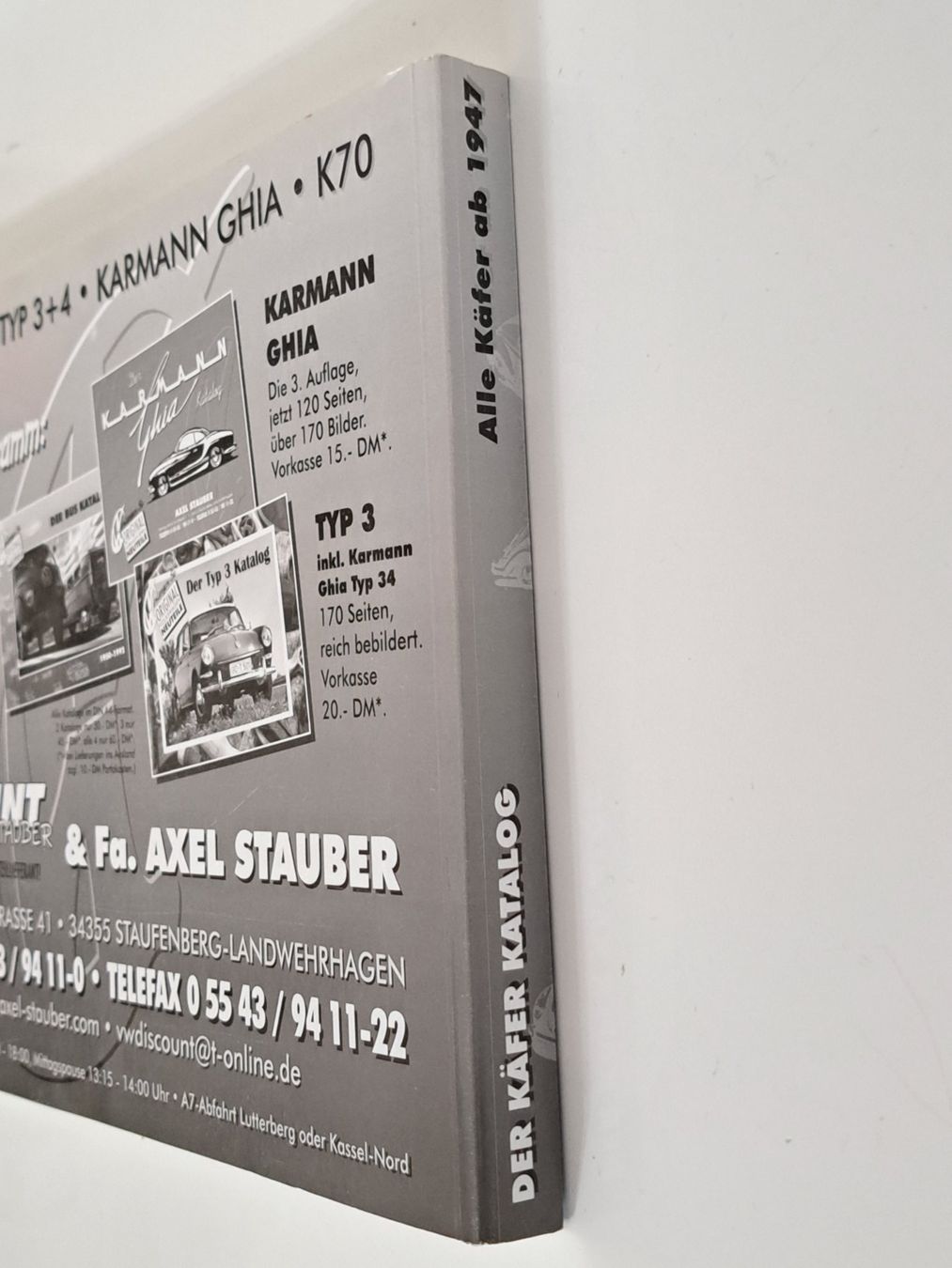 Bücher: Alle VW Käfer ab 1947 Ersatzteilkatalog Orginal – Gebraucht aus Birsfelden von oleros 5