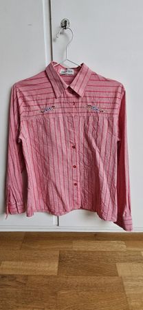 Bluse bestickt 100% Baumwolle