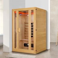 30152 Infrarotkabine NEAPEL S120K mit stimmungsvollem LED