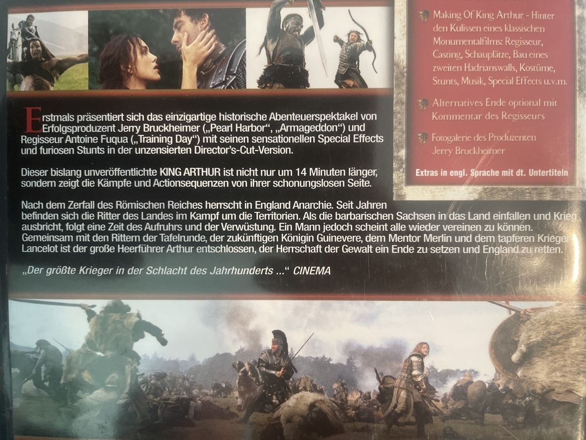 Tutti i DVDs: King Arthur, Barbaren und Ritter – Usato da Winterthur venduto da machmaschine 2