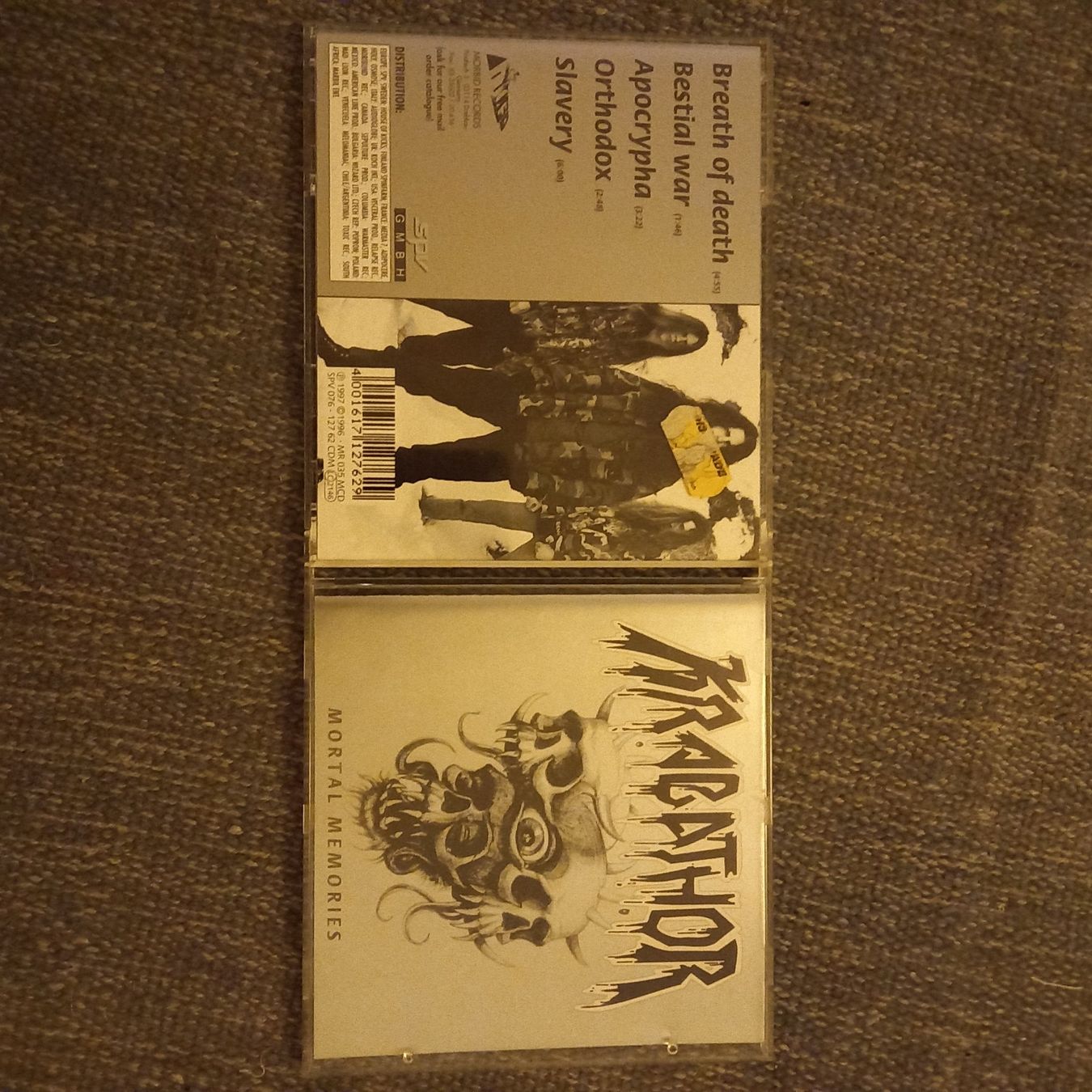 CDs: Krabathor - mortal... – Gebraucht aus St-Cergue von VeganWarrior