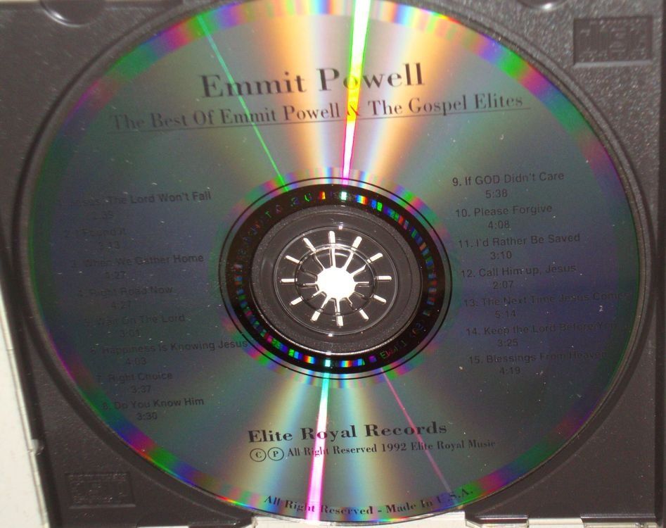 CD: the Best of Emmit Powell – Usato da Unterbäch venduto da vuqsa 4