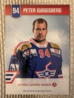 AK Autogramm von Kloten Flyers Eishockey / Peter Guggisberg