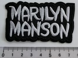 Marilyn Manson - Aufnäher (neu)
