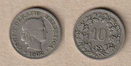 10 Rappen 1902