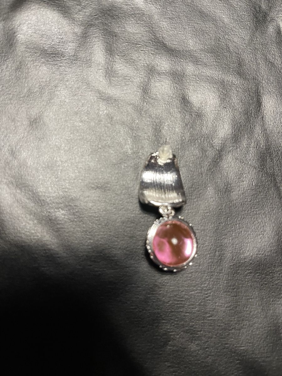 Ohrringe & -stecker: Orecchini pendenti con pietre rose e argento- nuovo – Neu und originalverpackt aus Gordevio von LanaZimm 2