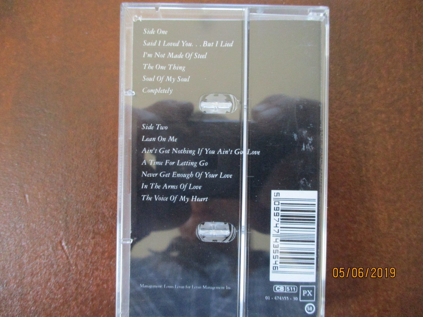 Musicassette: Michael Bolton – The One Thing – Usato da Liestal venduto da Disc-Point 2