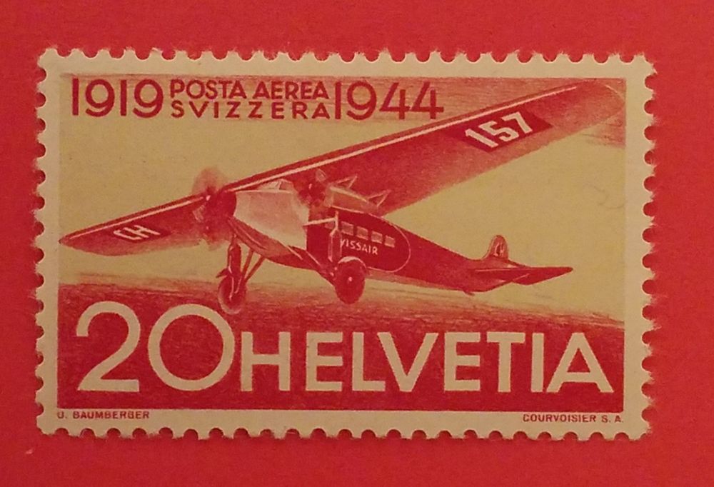 F38, Flugpostmarke, Sonderflugpostmarke  postfrisch Kt. 1.50 1