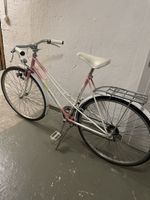 Citybike in rosa/creme Ombre