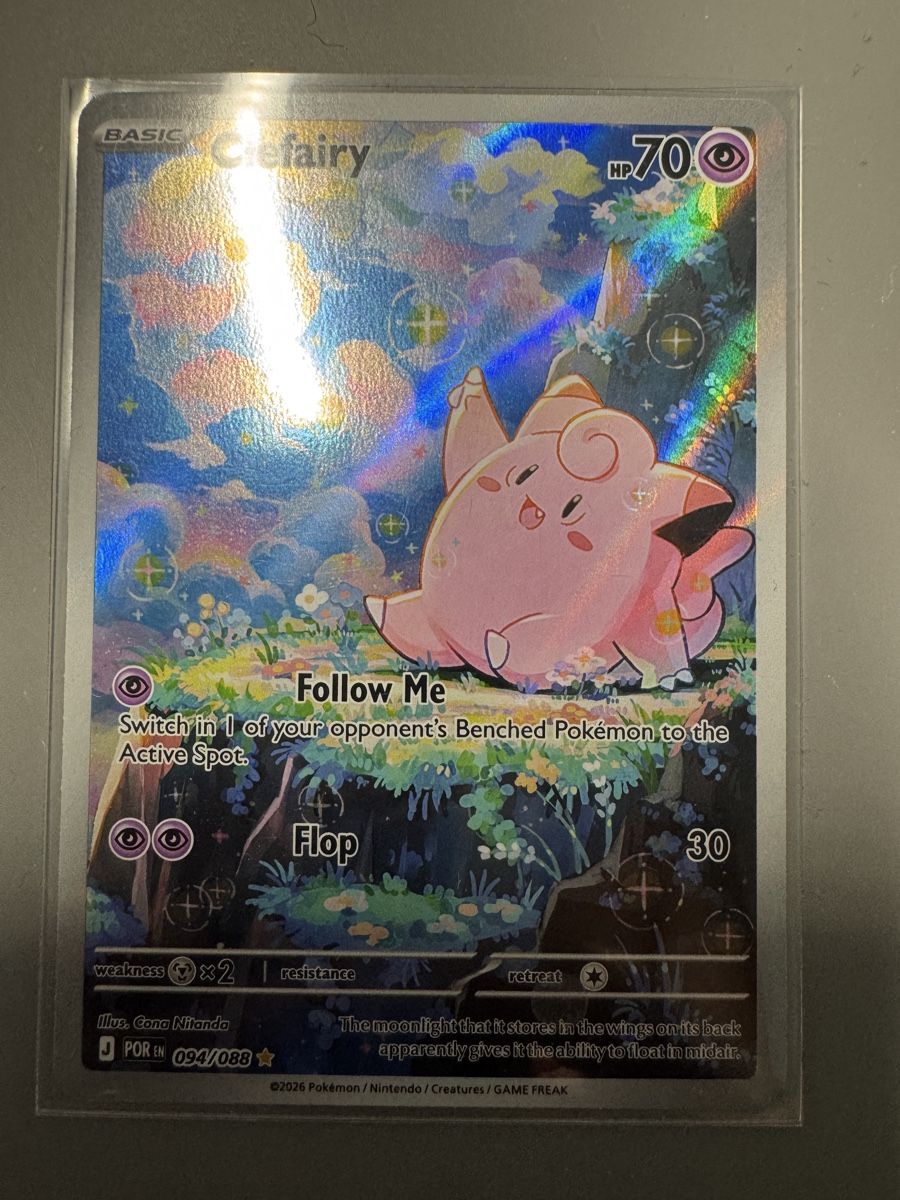 Pokémon Carte collezionabili: Clefairy POR094 EN - Perfect Order – Nuovo (secondo la descrizione) da Wil SG venduto da Prof.Eich
