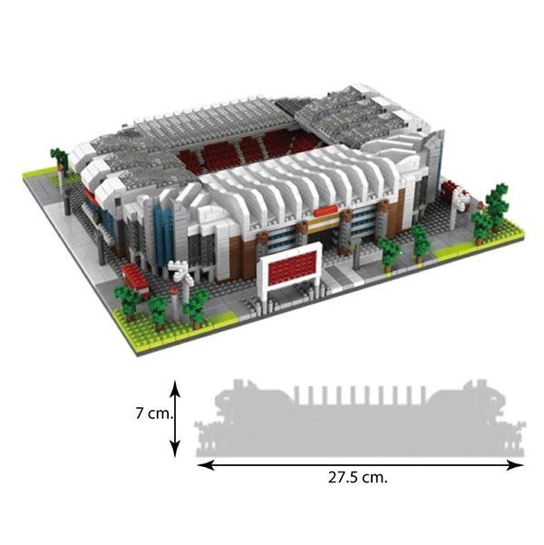 Kit di costruzioni: Fußballstadion Old Trafford, Manchester / Mini-Bausteine – Nuovo e nell'imballaggio originale da Meisterschwanden venduto da Bigi1 2