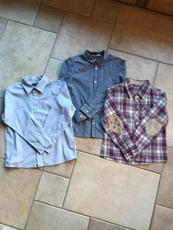 3 x Jungen Hemden 6-7 Jahre