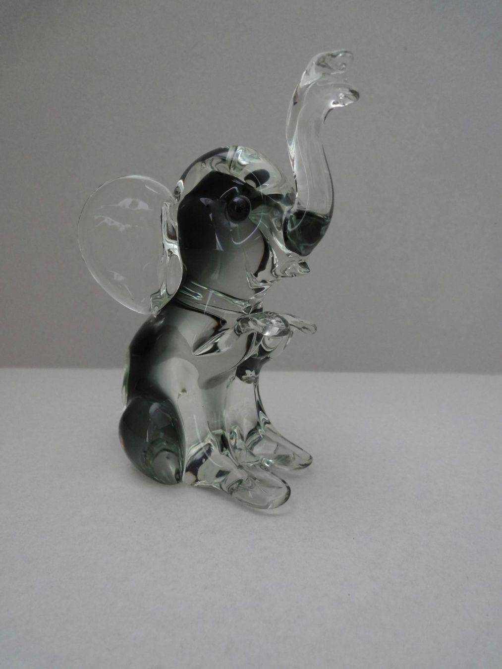 Murano Statuette: Kristallglas Murano - Elefant – Usato da Chur venduto da omonia 2