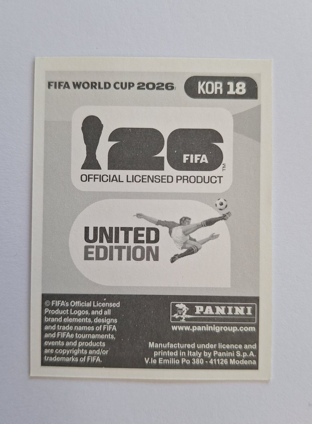 Panini Carte collezionabili: Panini Heungmin Son KOR 18 – Nuovo (secondo la descrizione) da Romanens venduto da Crocette 1