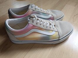 Vans Old Skool Sneaker, Pastell Rainbow, Grösse 38 - Neu!