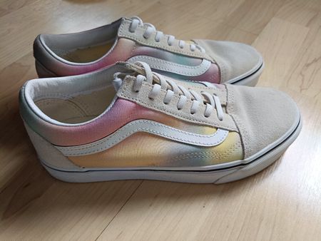 Vans Old Skool Sneaker, Pastell Rainbow, Grösse 38 - Neu!