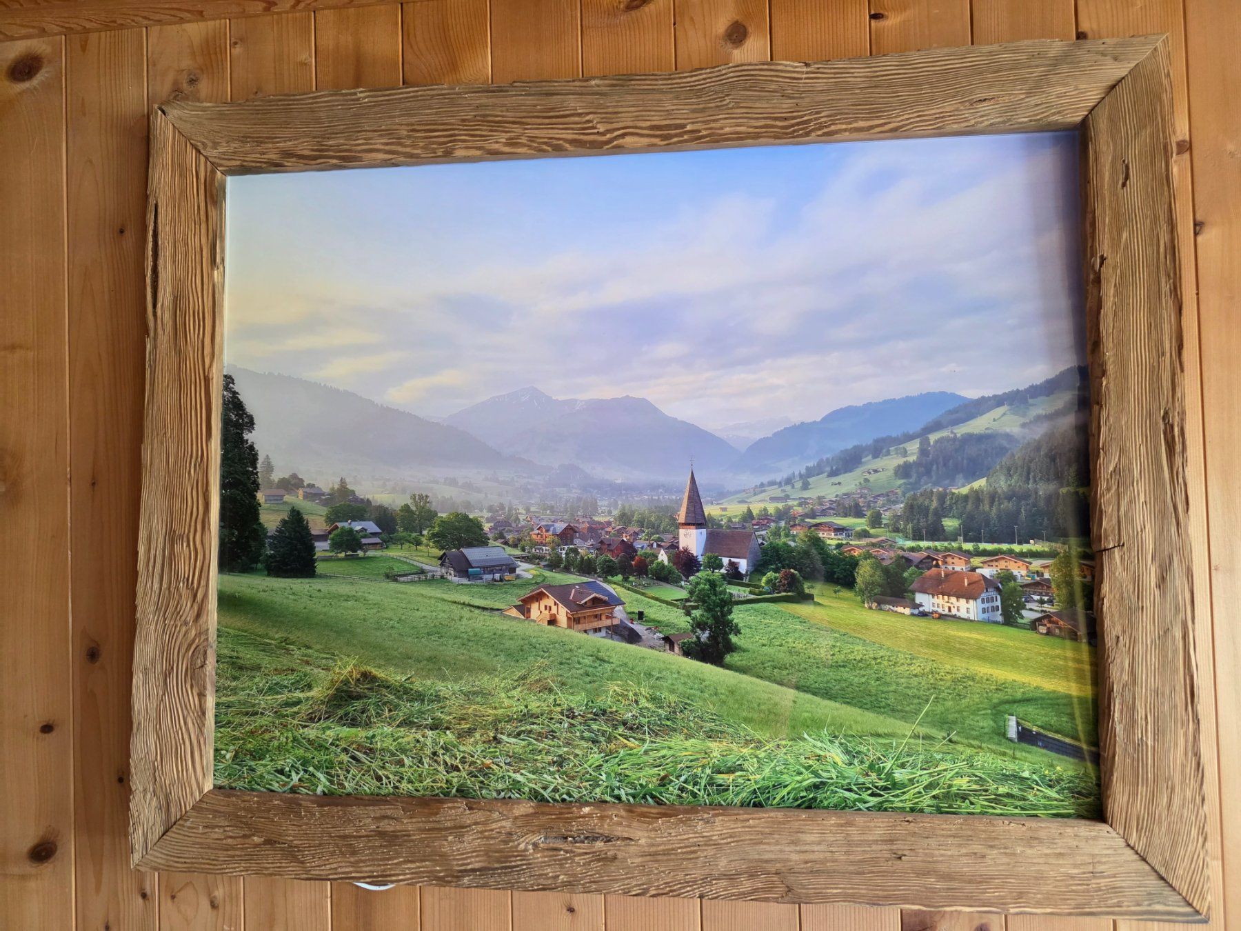 Foto & Immagini: Panorama Bild von Saanen/Gstaad – Nuovo e nell'imballaggio originale da Saanen venduto da Holzstamm82