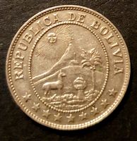 10 Centimos 1939 Bolivien
