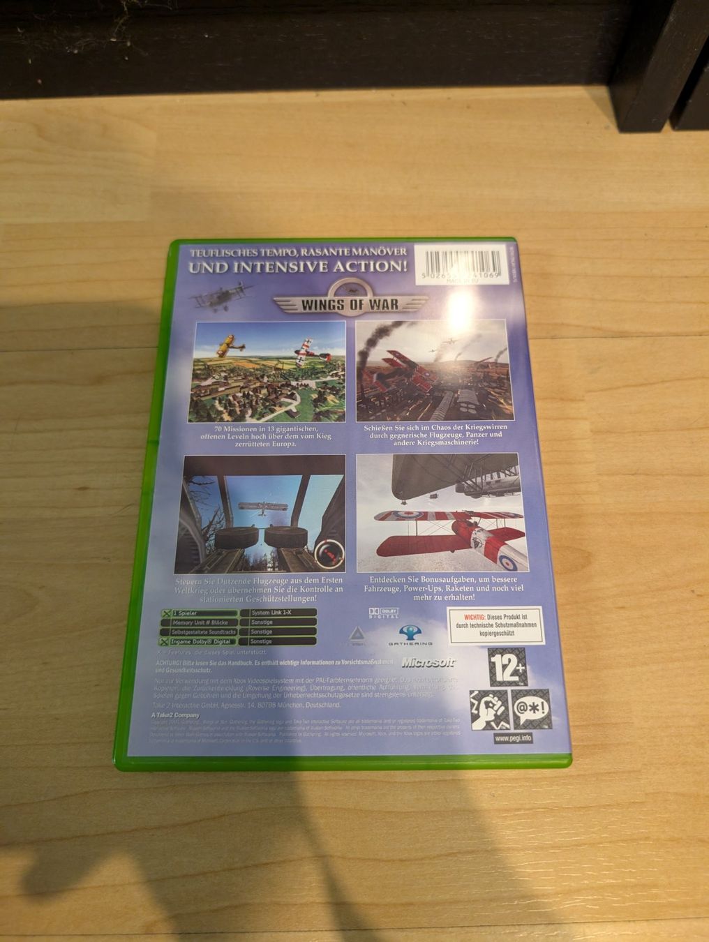 Jeux: Wings of war Microsoft Xbox – D'occasion à Giubiasco par Ticinerd 1