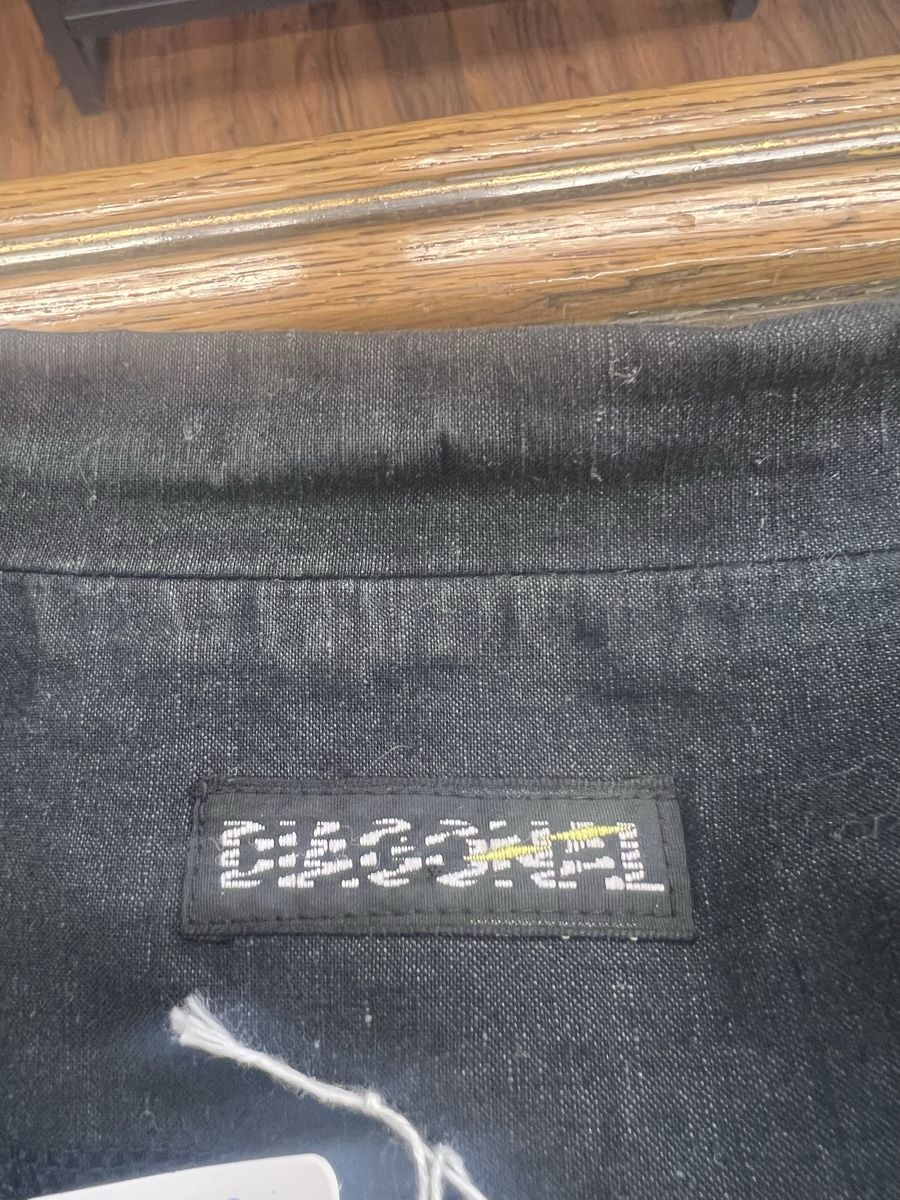 Giacche: DIAGONAL Leinen Blazer dubkelgrau Gr.40/42 lässig – Usato da Burgdorf venduto da puppennetz 5