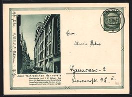 Ganzsache PP127B6 /04: Hannover, Marktki