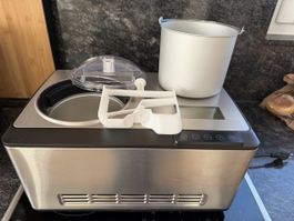 Ambiano Glacemaschine Silber 2 Liter guter Zustand