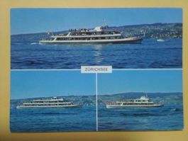AK Schiffe Zürichsee MS Helvetia Linth und Limmat