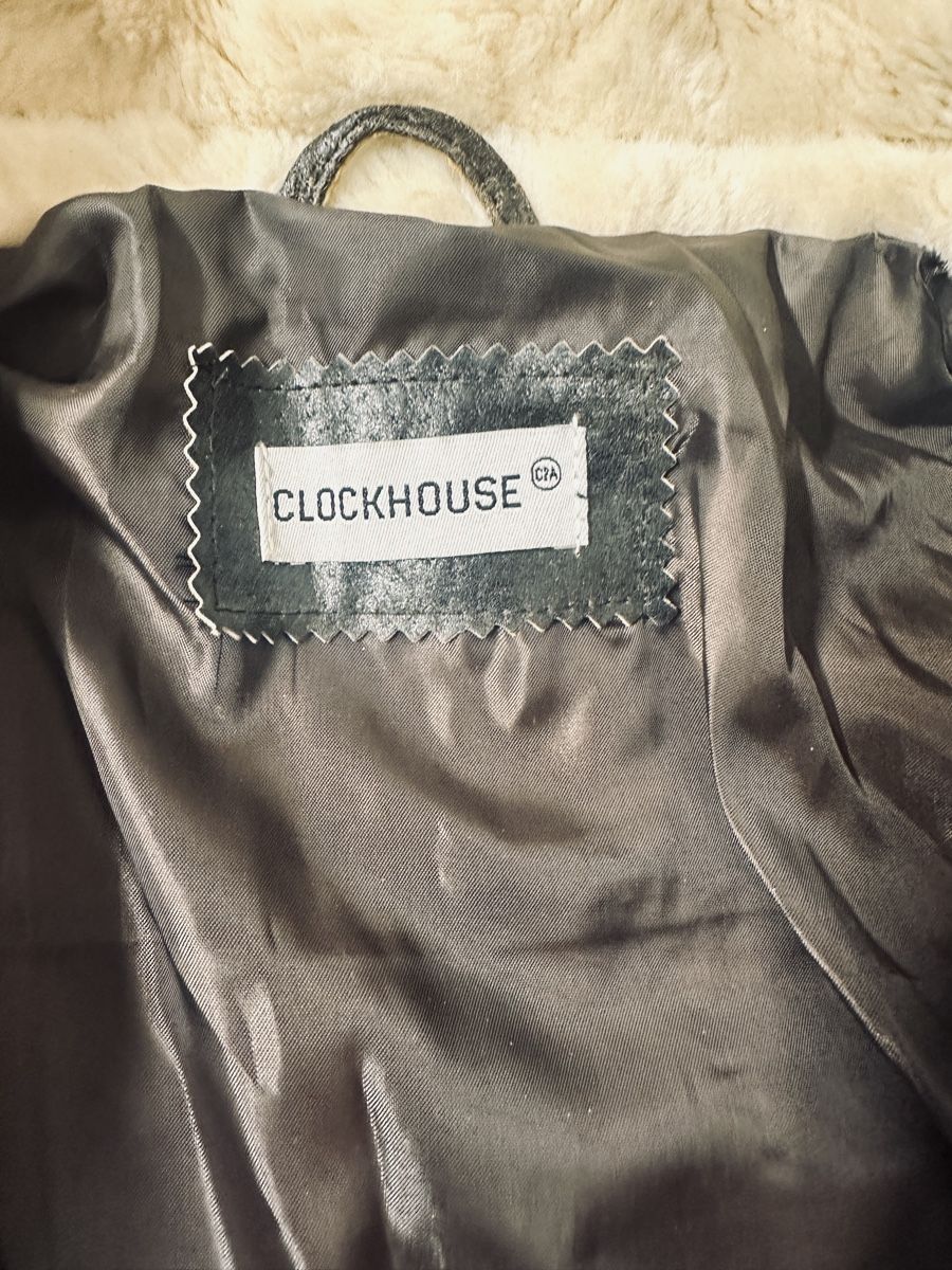 Giacche: Lederjacke Clockhouse mit Lammfellkragen, Grösse 42 – Nuovo (secondo la descrizione) da Hägendorf venduto da tyl_kzs2 3