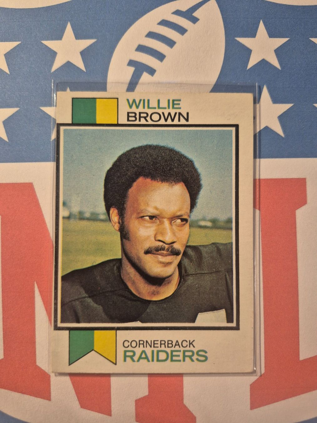 NFL Carte collezionabili: NFL Willie Brown Oakland Raiders – Usato da Treiten venduto da Sauber73