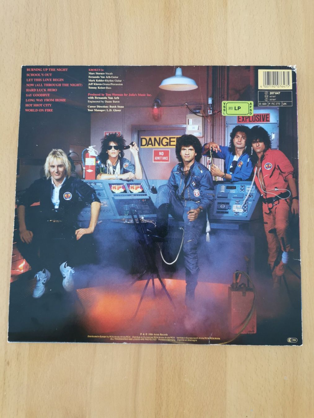 Dischi in vinile: Krokus - Change of Address - LP – Usato da St.Gallen venduto da Tamal0204 1