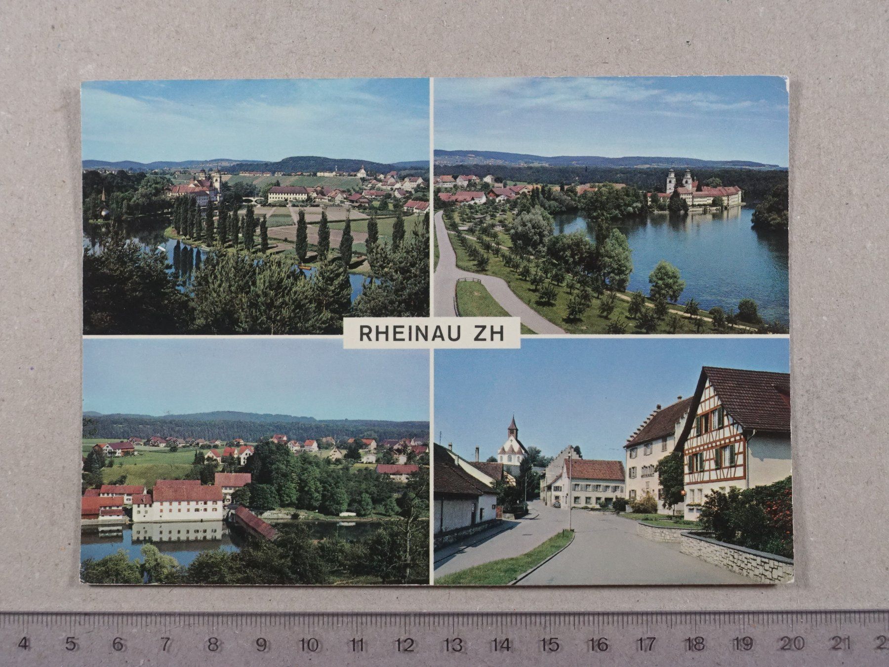 Ansichtskarten: Rheinau ZH – Gebraucht aus Lenzburg von fh1