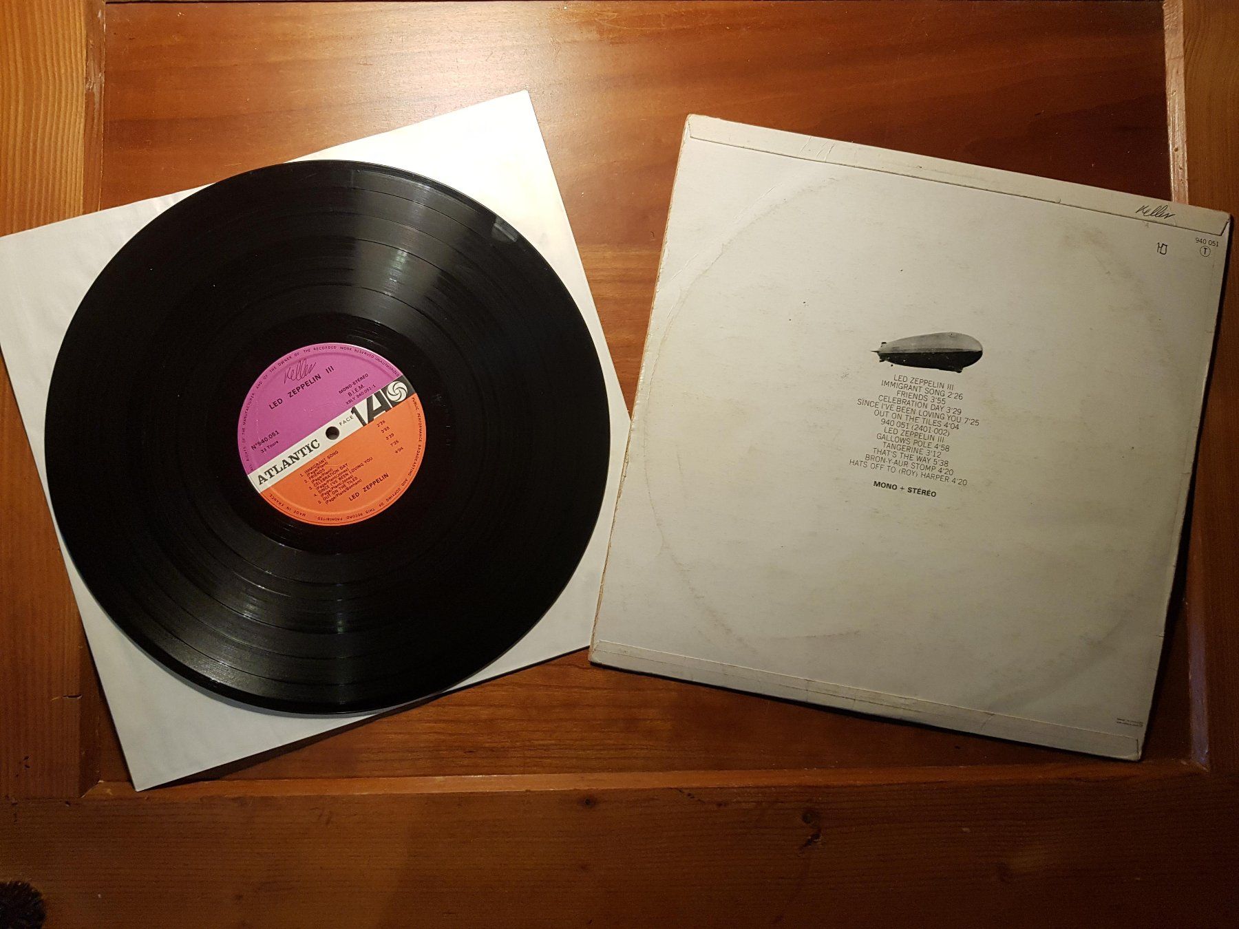 Dischi in vinile: Led Zeppelin - III LP – Usato da Zezikon venduto da Upsetter 1