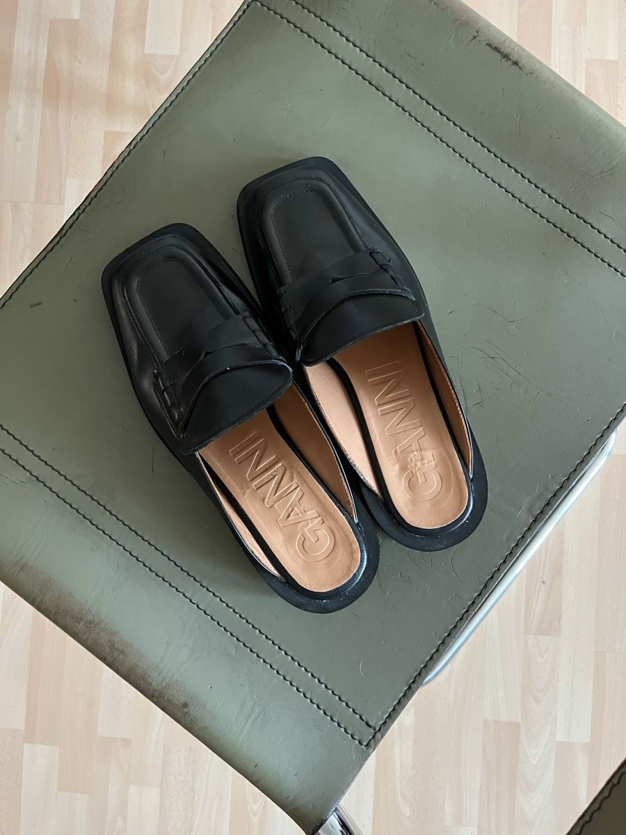 Ganni Scarpe da donna: Offene Ganni Loafer Grösse 40 Leder – Usato da Zürich venduto da ceu_2mcv 1