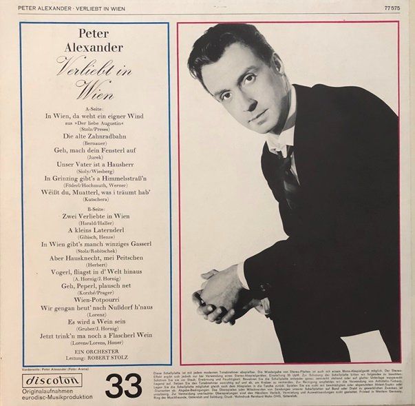 Dischi in vinile: 4x LPs Peter Alexander – Usato da Grüningen venduto da azulmarron 1