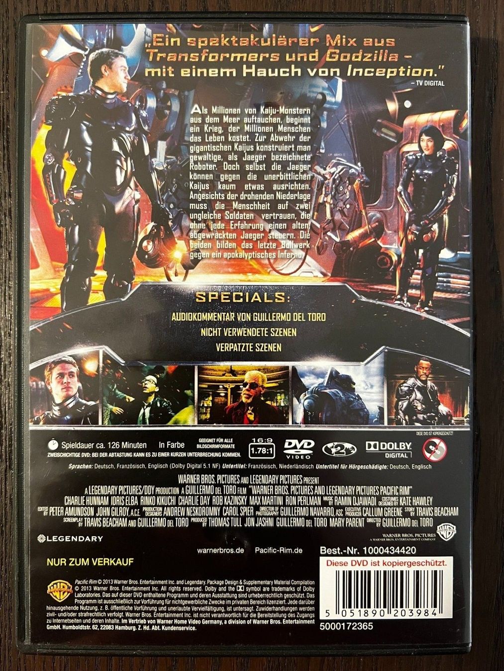 Tutti i DVDs: Pacific Rim – Usato da Zürich venduto da FilmFreunde 1