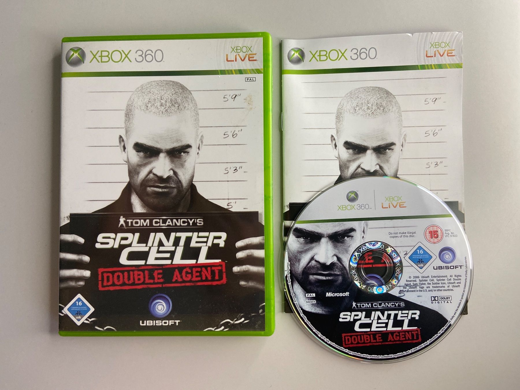 Microsoft Spiele: Tom Clancys Splinter Cell Double Agent - Xbox 360 – Gebraucht aus St.gallen von taduz