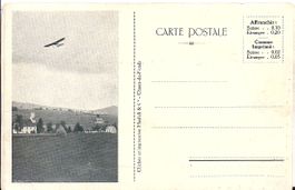 CHAUX - de - FONDS, carte de la journée d'aviation de 1912