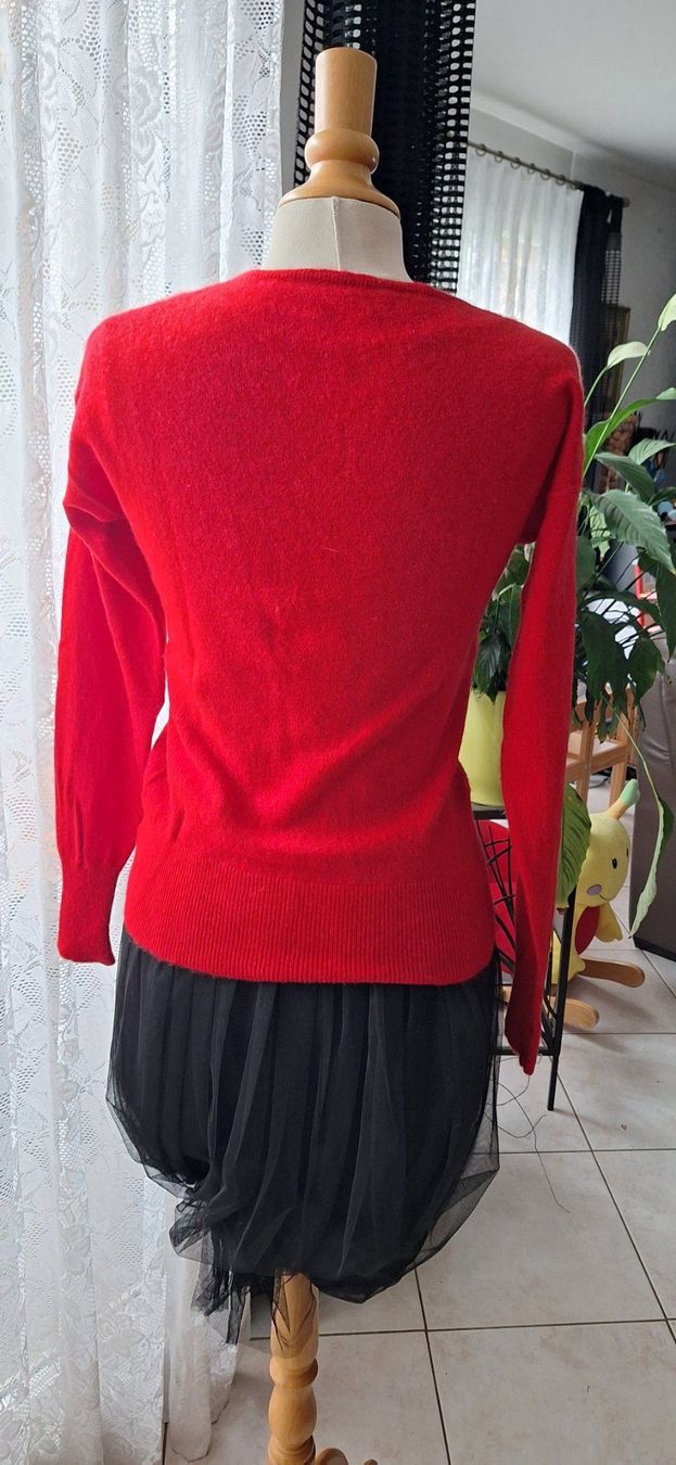 Maglioni & Felpe: Pull cachemire rouge 38 – Usato da St-Triphon venduto da Jldr0 1