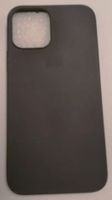 iPhone 12/12 Pro Silikon Case schwarz