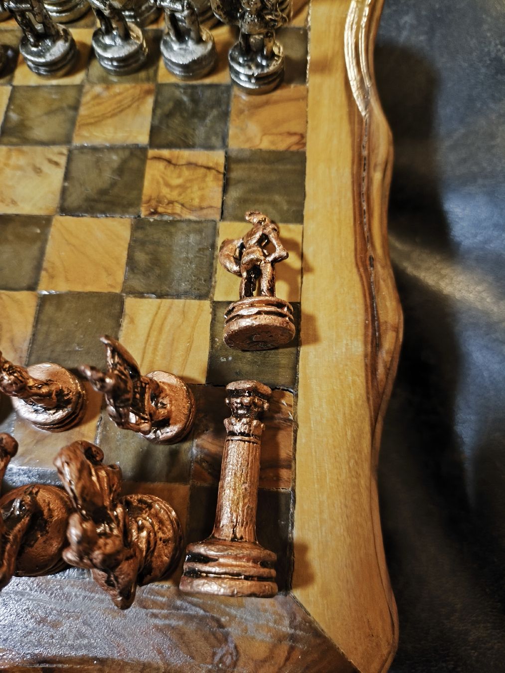 Giochi: Schach aus Edelholz ,Metallfiguren – Usato da Gipf-Oberfrick venduto da hituliina 4
