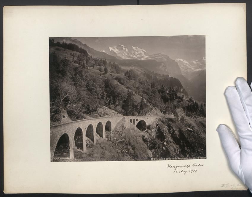 Fotografie & Manifesti: Fotografie Wengeralp, Chenin de fer de l – Usato da Berlin venduto da bartko-reher