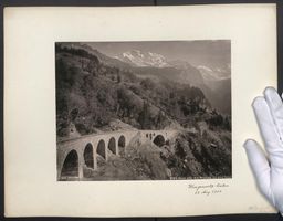 Fotografie Wengeralp, Chenin de fer de l